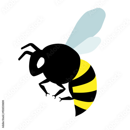 bee wasp bumblebee insect icon symbol