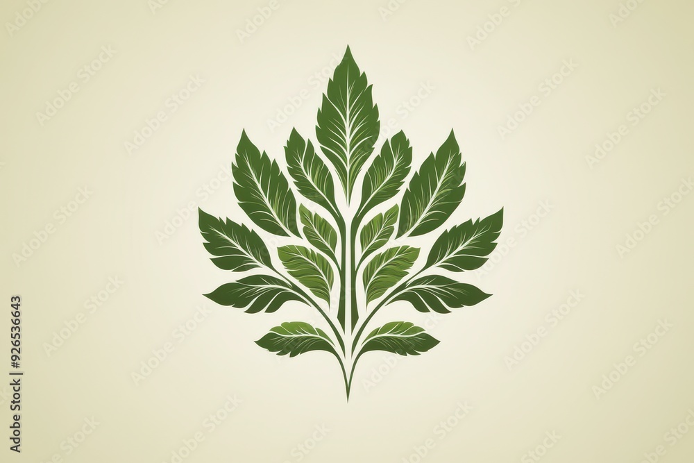Fototapeta premium leaves background