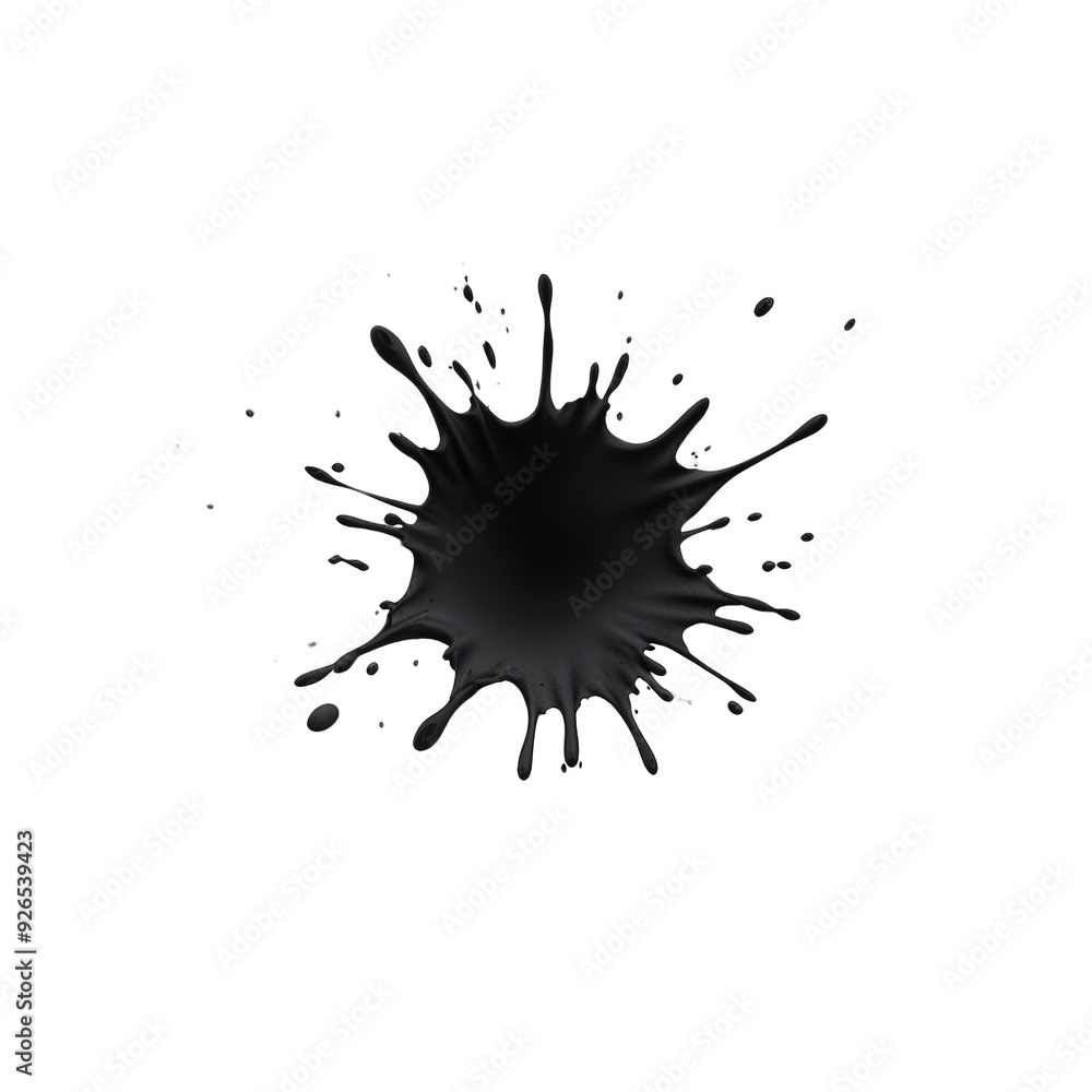 Abstract black ink splash isolated on a white background, ideal for artistic designs, backgrounds, and creative projects. transparent background Abstract black ink splash isolated on a white background, ideal for artistic designs, backgrounds, and creative projects. transparent background
