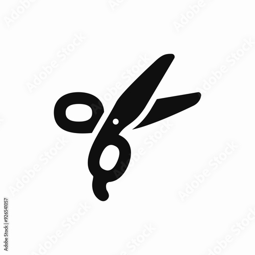 tailor scissors sewing icon sign