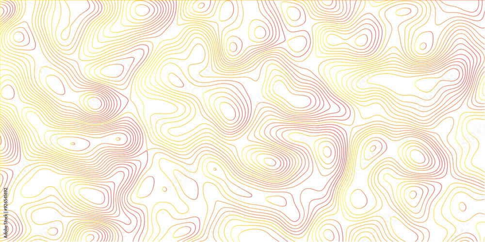 Abstract concept graphic element and geography scheme, topographic map. Colorful contour lines isolated on black background. Abstract concept graphic element and geography scheme, topographic map. Colorful contour lines isolated on black background.