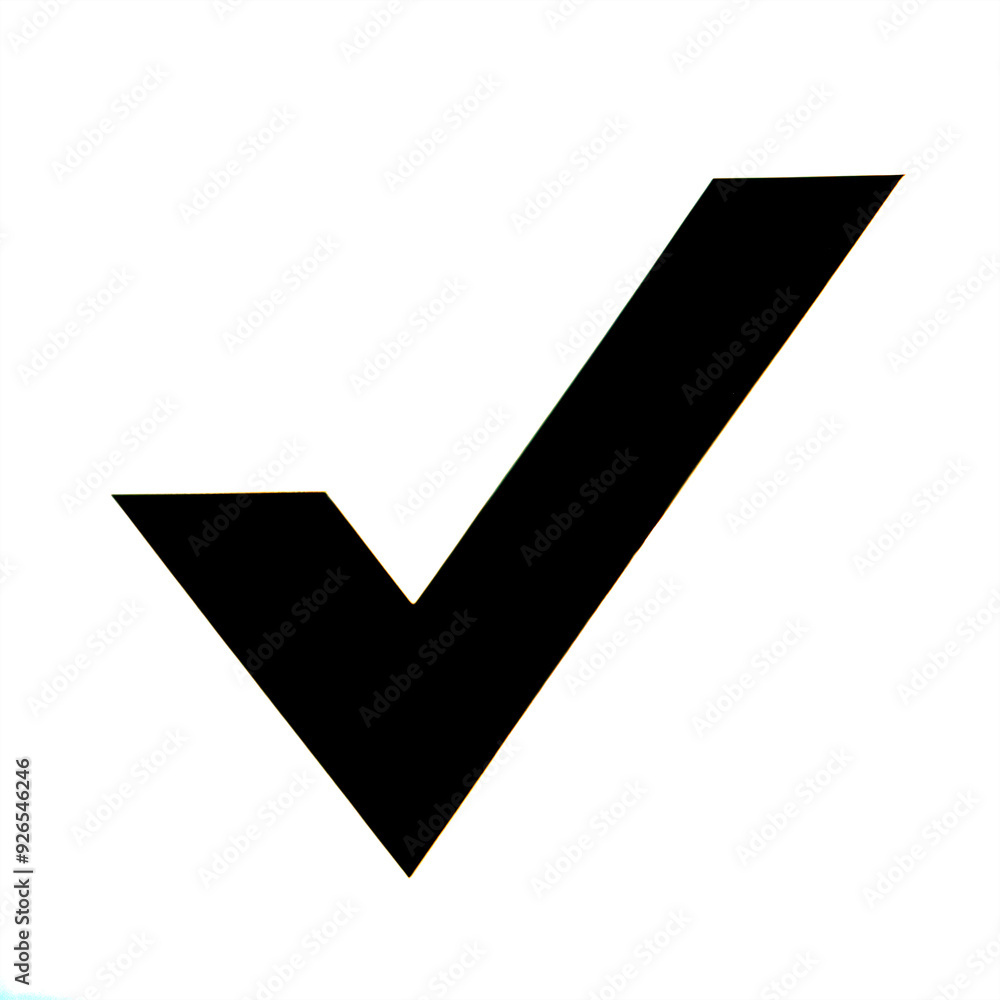 Symbol V. Green check mark sign. Generative AI Symbol V. Green check mark sign. Generative AI
