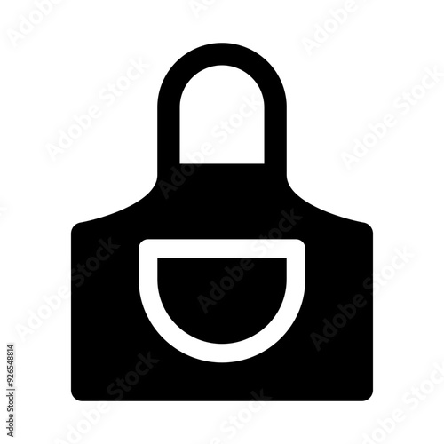 Apron icon vector illustration graphic design