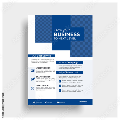Unique Business Flyer Design