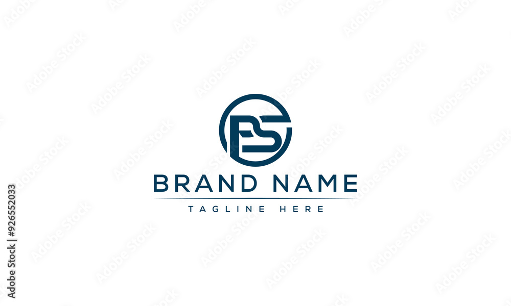 Logo design letter PS . Elegant modern. Vector template. Logo design letter PS . Elegant modern. Vector template.