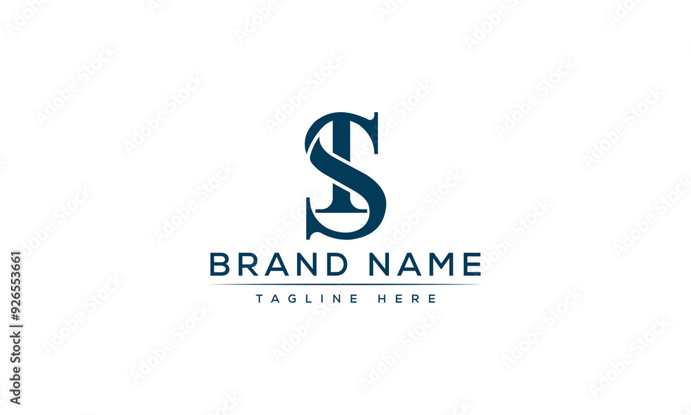 Logo design letter TS . Elegant modern. Vector template. Logo design letter TS . Elegant modern. Vector template.
