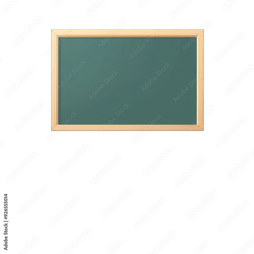 A blank chalkboard with a wooden frame, perfect for educational settings, presentations, or creative note-taking. transparent background A blank chalkboard with a wooden frame, perfect for educational settings, presentations, or creative note-taking. transparent background
