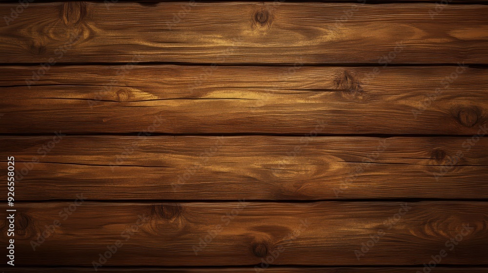 Fototapeta premium Realistic wooden texture background aged oak planks