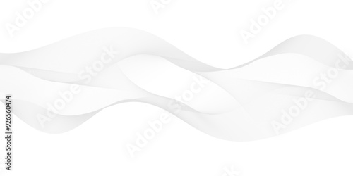 Abstract wave line for brochure, flyer, banner, template, wallpaper, Digital frequency track equalizer. Stylized line art background.