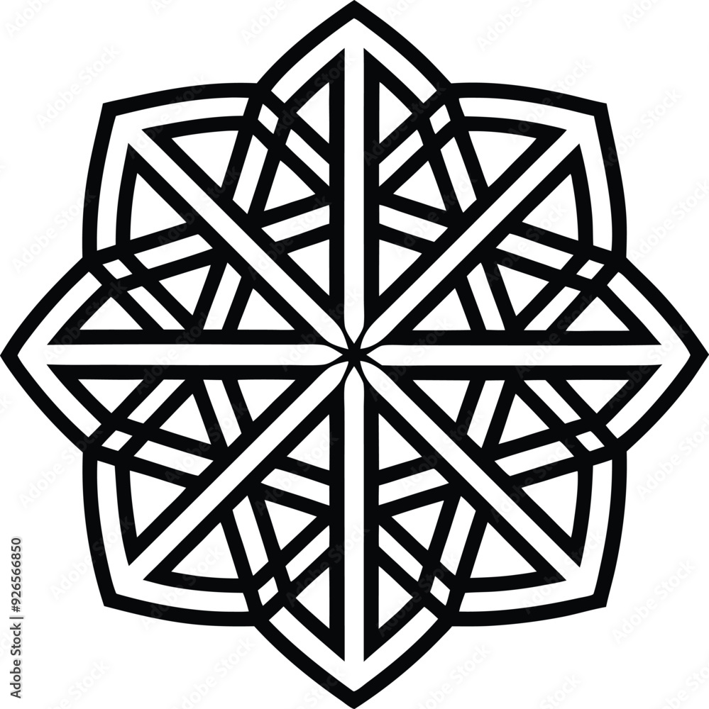 Seamless traditional Japanese ornament pattern illustration Seamless traditional Japanese ornament pattern illustration