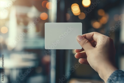 Hand holding mockup credit card gesture collection isolated modern design with clipping path