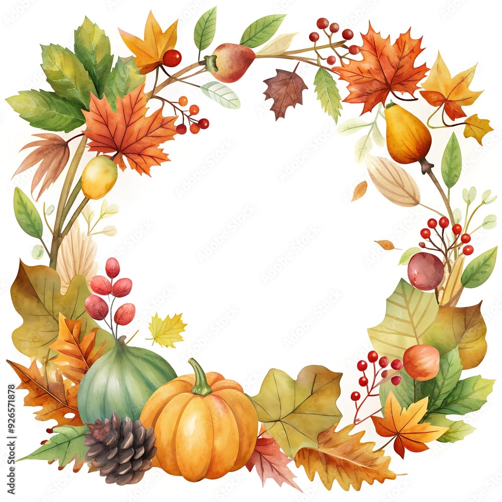 the autumn frame is a clipart in autumn objects enveloping the entire frame the autumn frame is a clipart in autumn objects enveloping the entire frame