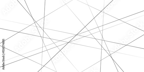 Modern, contemporary art-like illustration. Vector illustration, Modern black and white vector ornament. 