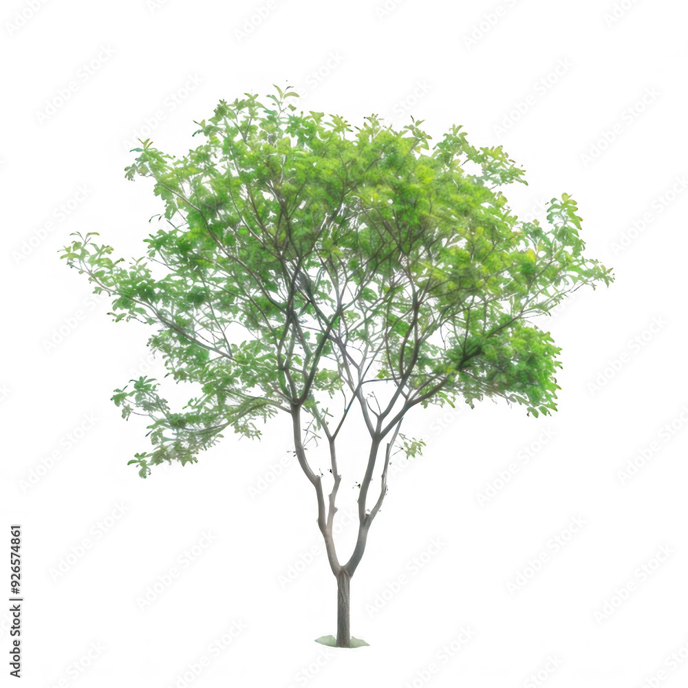 Tree on white or transparent background cutout. Tree on white or transparent background cutout.