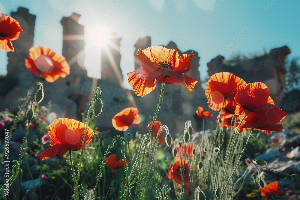 Obraz premium The ruins of the ancient city