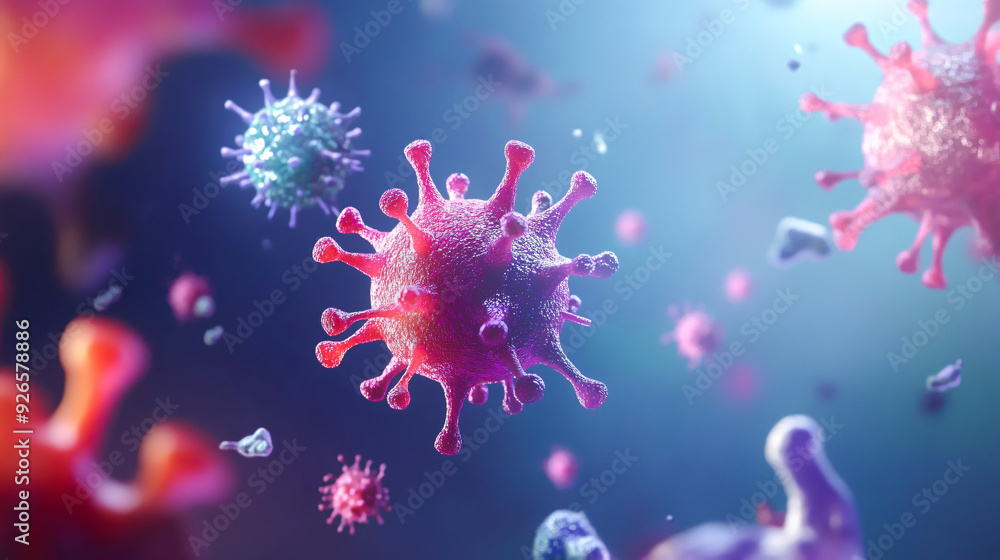 Fototapeta premium red blot isolated on white