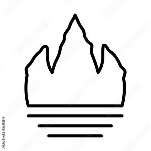 Gas Flame icon Design