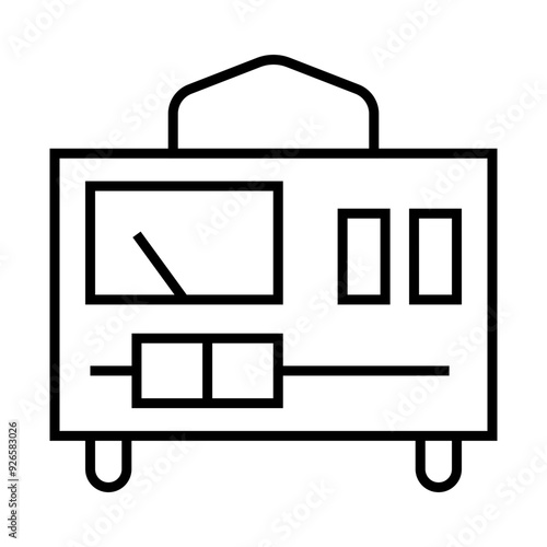 Voltage Regulator icon Design