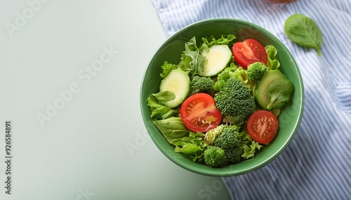 Food plate green bowl healthy vegan lunch vegetable dieting salad vegetarian