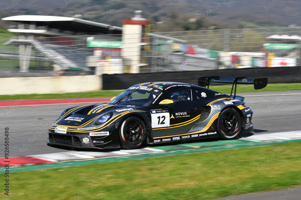 Scarperia, 23 March 2024 Italy: Porsche 911 GT3 R (992) of Team Car ...