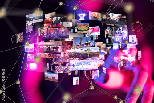 streaming data picture vide...