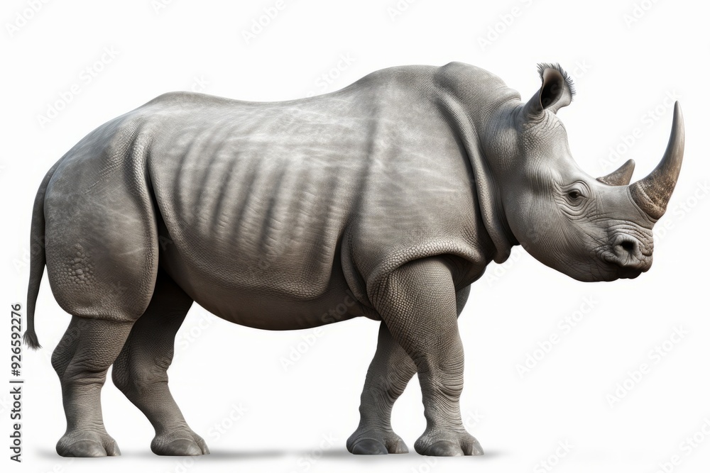 Astrapotherium magnum in full growth. Generate Ai Astrapotherium magnum in full growth. Generate Ai