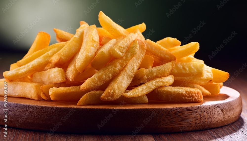 snack fat food potato fry chip fastfood meal background french tasty. Generative AI. snack fat food potato fry chip fastfood meal background french tasty. Generative AI.
