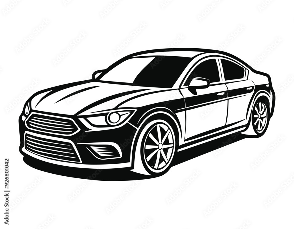 car silhouette vector illustration car silhouette vector illustration