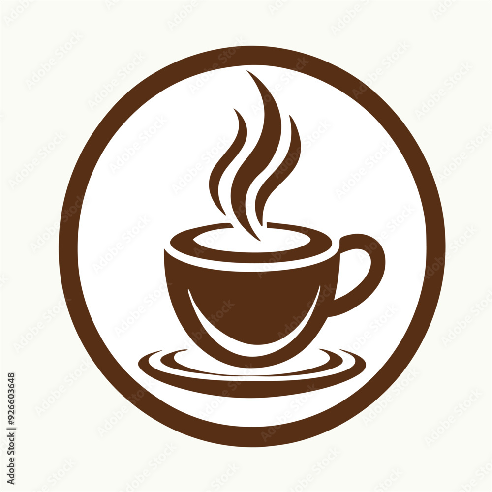 Coffee vector for logo, template, restaurant menu and so on Coffee vector for logo, template, restaurant menu and so on