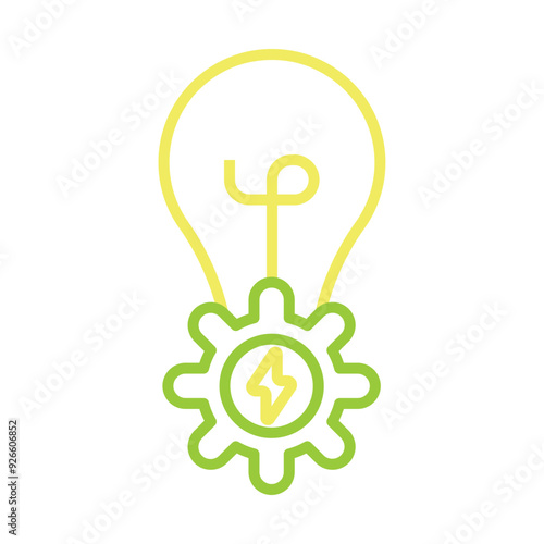 Energy Efficiency icon Design