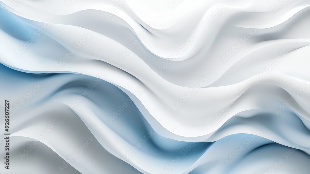 A smooth, abstract background featuring flowing, wavy lines in shades of white and blue, symbolizing movement, fluidity, serenity, elegance, and modern design. A smooth, abstract background featuring flowing, wavy lines in shades of white and blue, symbolizing movement, fluidity, serenity, elegance, and modern design.