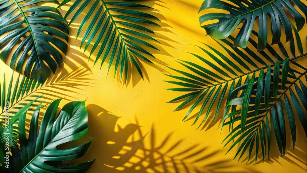 Tropical leaves shadows overlay on a background, tropical, leaves, shadows, overlay,background, nature, foliage, green, jungle Tropical leaves shadows overlay on a background, tropical, leaves, shadows, overlay,background, nature, foliage, green, jungle