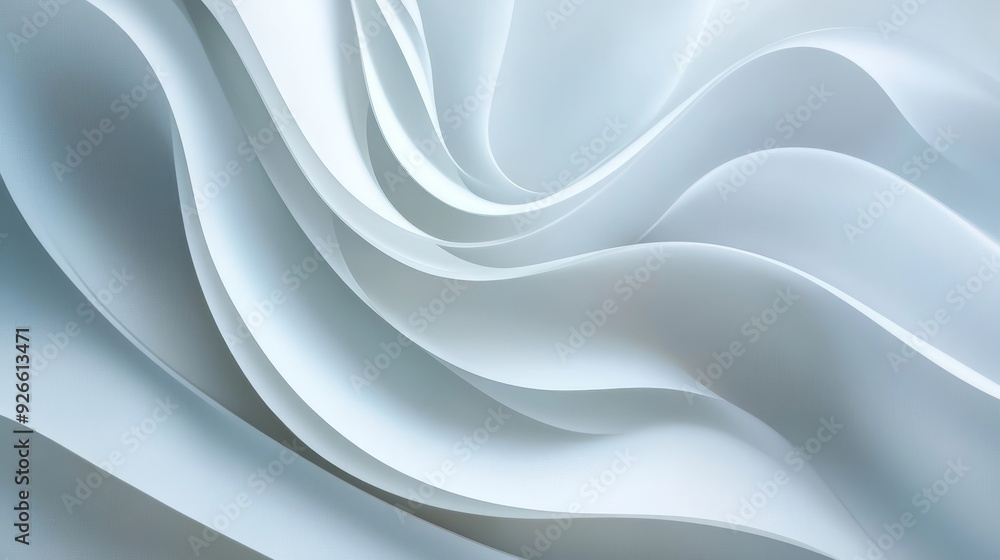 Abstract background with white and blue swirling patterns, symbolizing movement, flow, transition, and the concept of continuous change. Abstract background with white and blue swirling patterns, symbolizing movement, flow, transition, and the concept of continuous change.