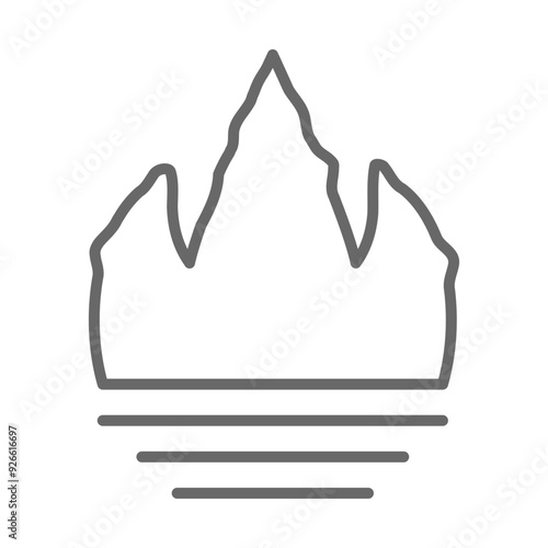 Gas Flame icon Design