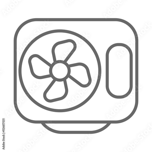 Heat Pump icon Design