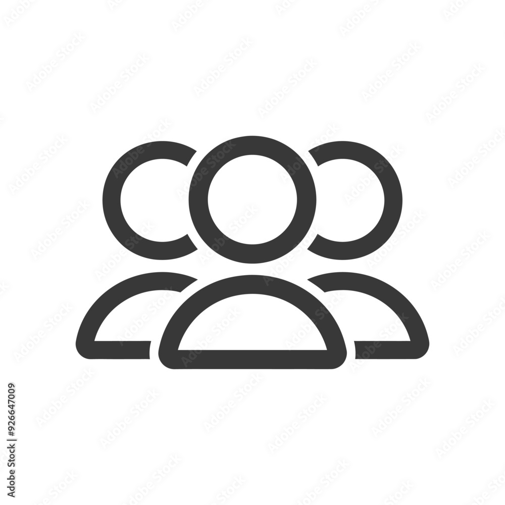 Three Simple Stylized Human Figures Three Simple Stylized Human Figures