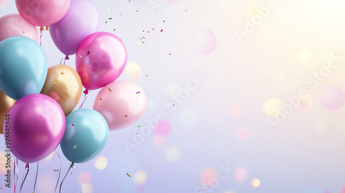 background of birthday cheerful decoration 