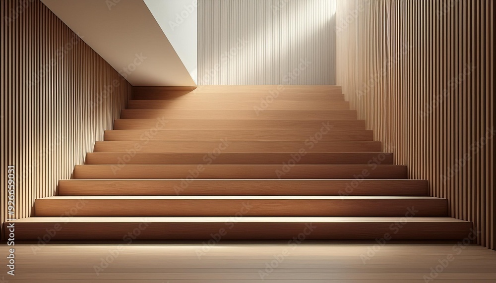 Modern Minimalist Wooden Steps Indoor Design Modern Minimalist Wooden Steps Indoor Design