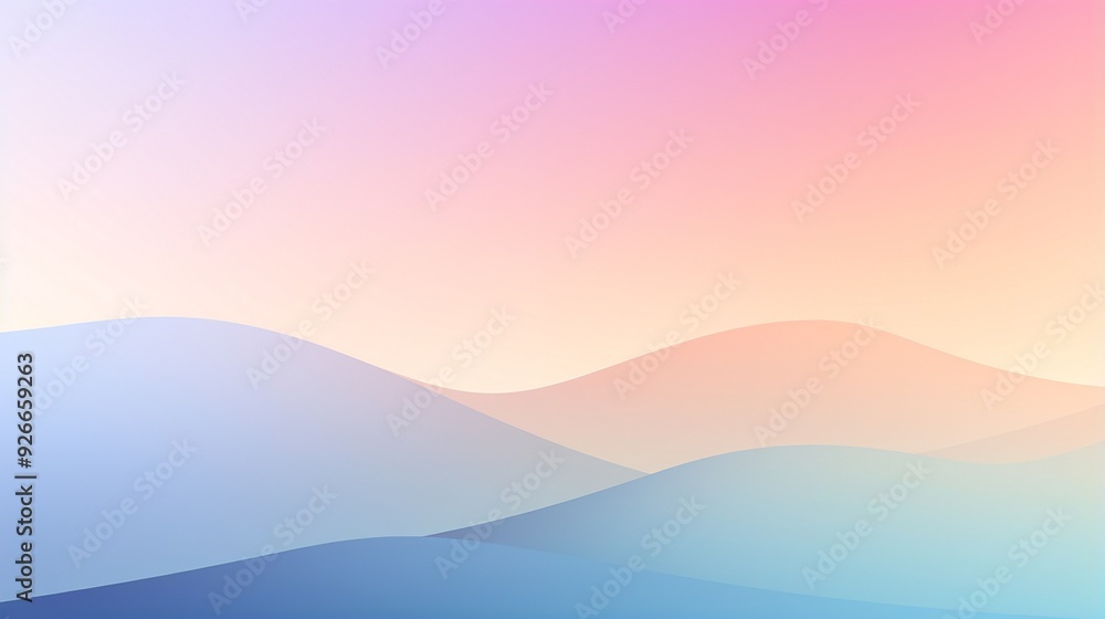 Fototapeta premium single pastel gradient background