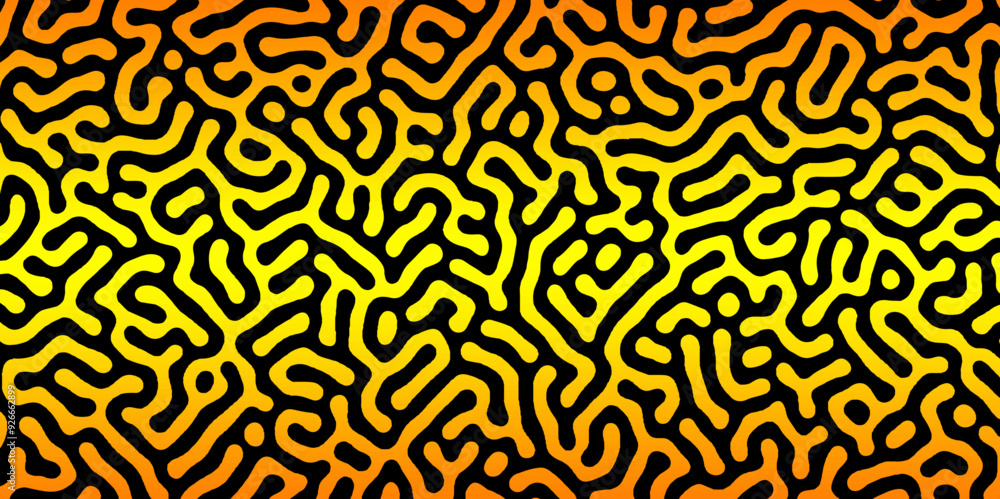 Abstract Turing organic wallpaper with background. Turing reaction diffusion monochrome seamless pattern with chaotic motion. Natural seamless line pattern. Linear design with biological shapes. Abstract Turing organic wallpaper with background. Turing reaction diffusion monochrome seamless pattern with chaotic motion. Natural seamless line pattern. Linear design with biological shapes.