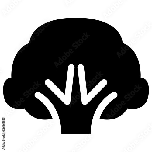 Broccoli icon vector illustration graphic design