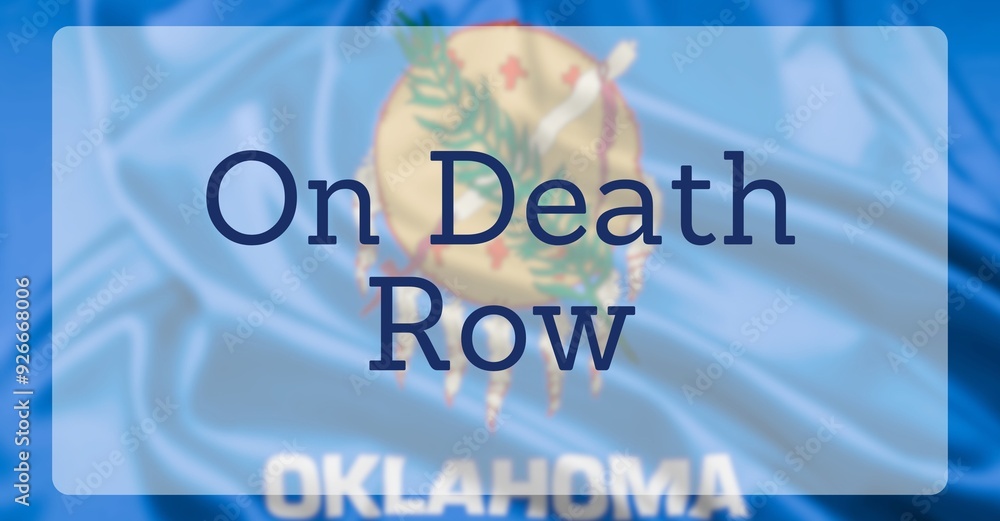 Capital Punishment Over US State Flag Capital Punishment Over US State Flag