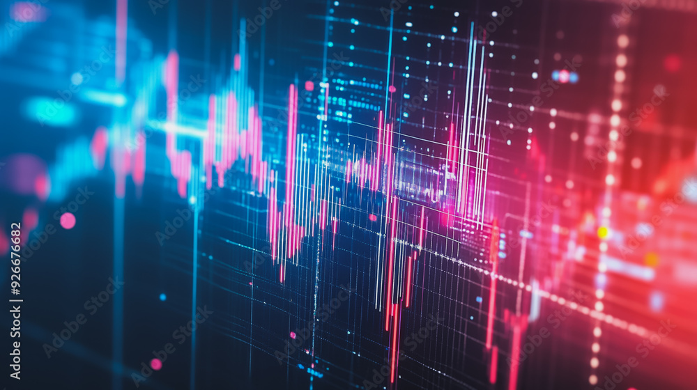 Abstract with pastel colorful charts and graphs with statistics to analyze business potential and forecast future development of companies growth. Abstract with pastel colorful charts and graphs with statistics to analyze business potential and forecast future development of companies growth.