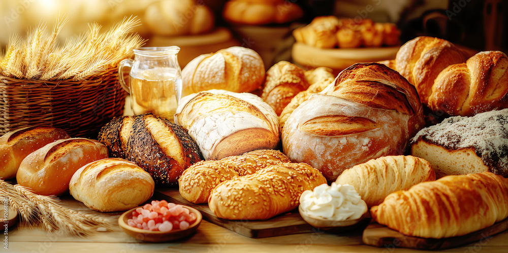 A Variety of Freshly Baked Breads A Variety of Freshly Baked Breads