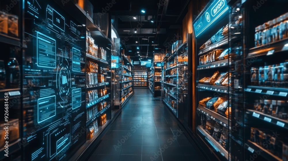 Futuristic Retail with AI-Driven Dynamic Pricing: Stores where prices are adjusted in real-time by AI based on demand and supply. Futuristic Retail with AI-Driven Dynamic Pricing: Stores where prices are adjusted in real-time by AI based on demand and supply.