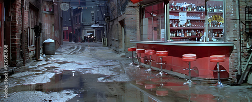 Popular 1980 sitcom Chairs made Beacon Hill Bar the most famous bar in Boston, perhaps in the entire United States.High quality photo