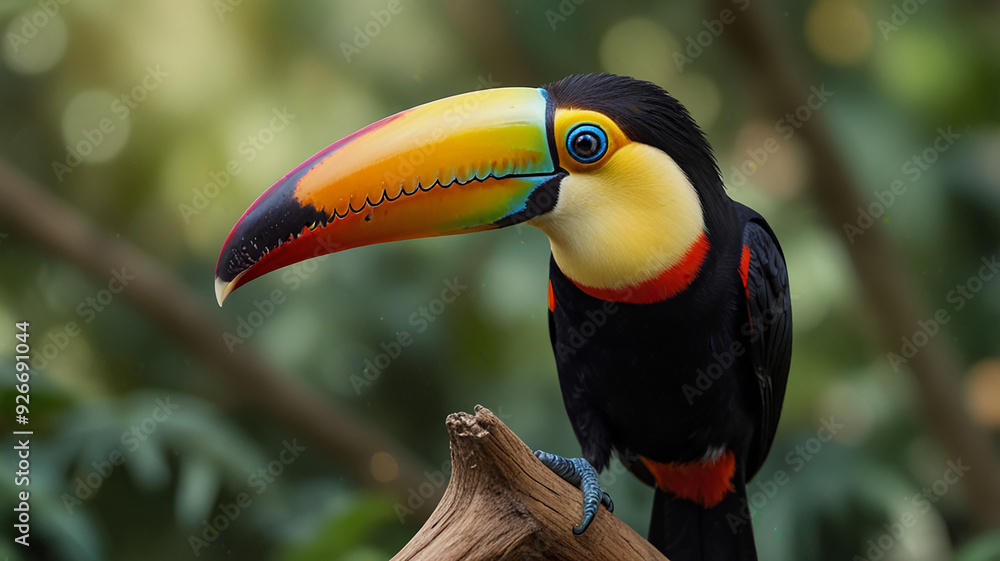 toucan on a tree