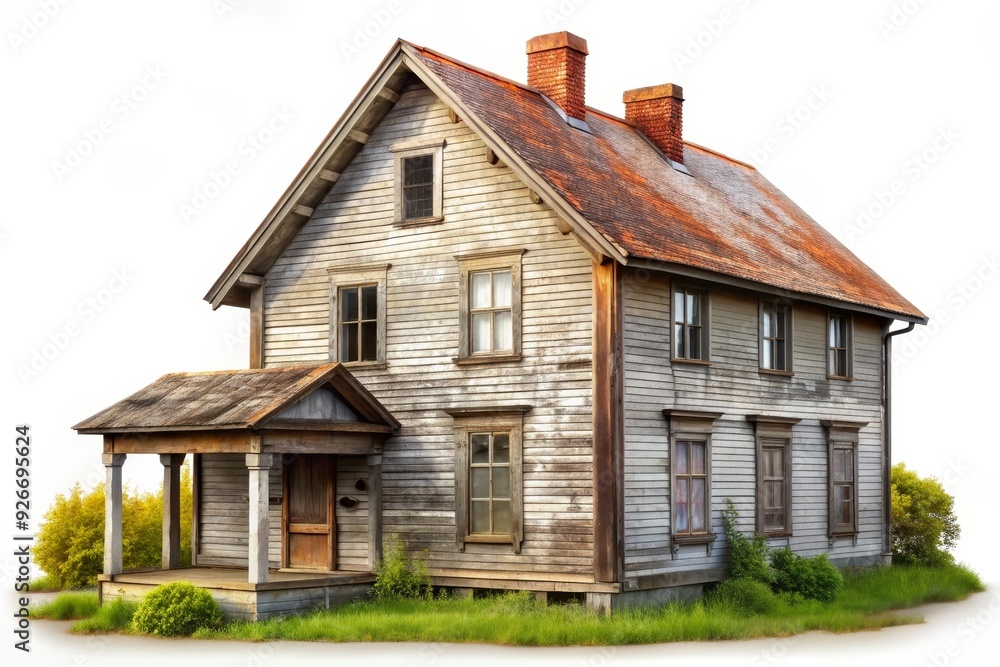 A weathered wooden house with a rusty roof sits abandoned on a grassy lot, symbolizing neglect, decay, and the passage of time. A weathered wooden house with a rusty roof sits abandoned on a grassy lot, symbolizing neglect, decay, and the passage of time.