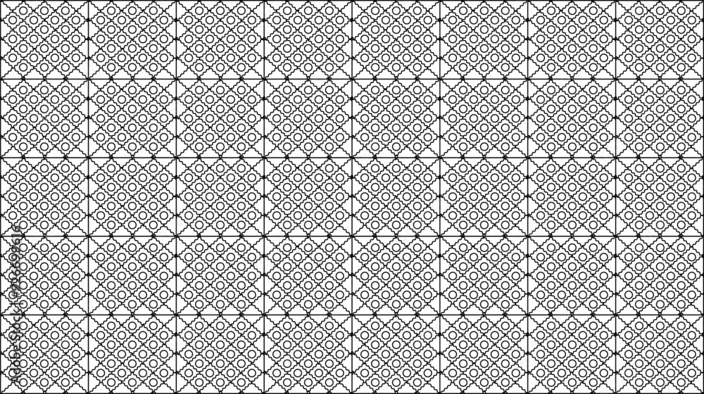 Square wave with circle texture abstract pattern background design template Square wave with circle texture abstract pattern background design template
