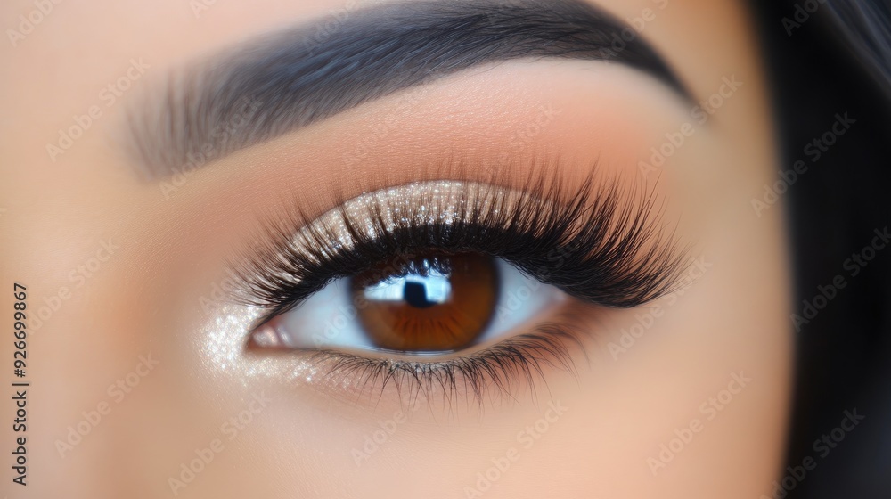 Natural Makeup Look Featuring Long, Curled Eyelashes Natural Makeup Look Featuring Long, Curled Eyelashes